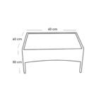 ⁦طقم أثاث خارجي حديد 3 قطع⁩ - الصورة ⁦3⁩