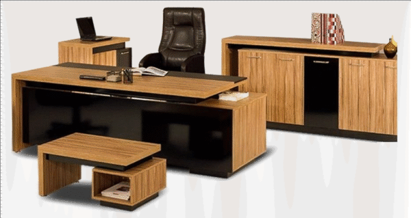 مكتب مدير خشب مقاس 80*180*75سم