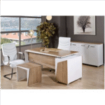 مكتب مدير خشب مقاس 60*140*75سم