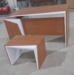 ⁦مكتب مدير خشب مقاس 60*140*75سم⁩ - الصورة ⁦2⁩