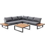 ⁦طقم أثاث خارجي حديد 3 قطع⁩ - الصورة ⁦4⁩