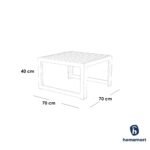 ⁦طقم أثاث خارجي حديد 5 قطع⁩ - الصورة ⁦4⁩