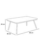 ⁦طقم أثاث خارجي بريميوم 4 قطع⁩ - الصورة ⁦4⁩